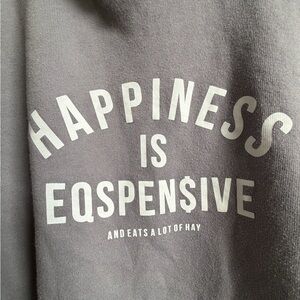 Gray Riding Hoodie Eqspensice